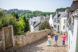 Rues anciennes et pavées