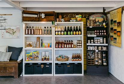La boutique des Vergers de Kermao