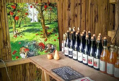 La Boutique de la cidrerie Des Bouteilles à l'Amère